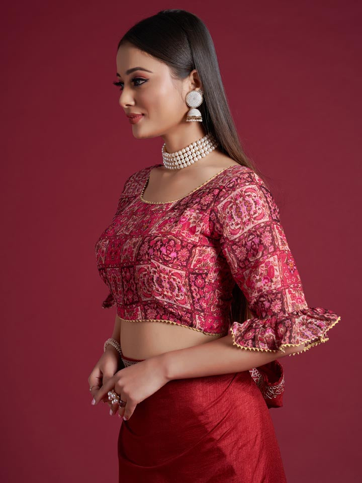 Pink Berry Georgette Blouse