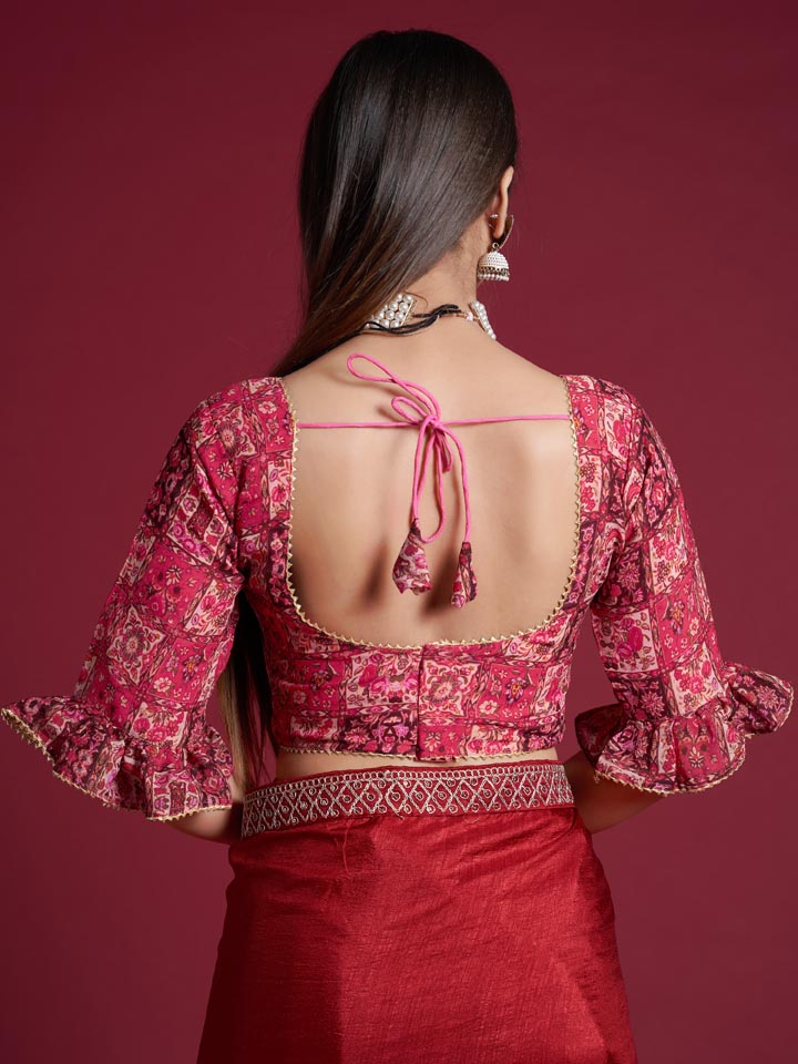 Pink Berry Georgette Blouse